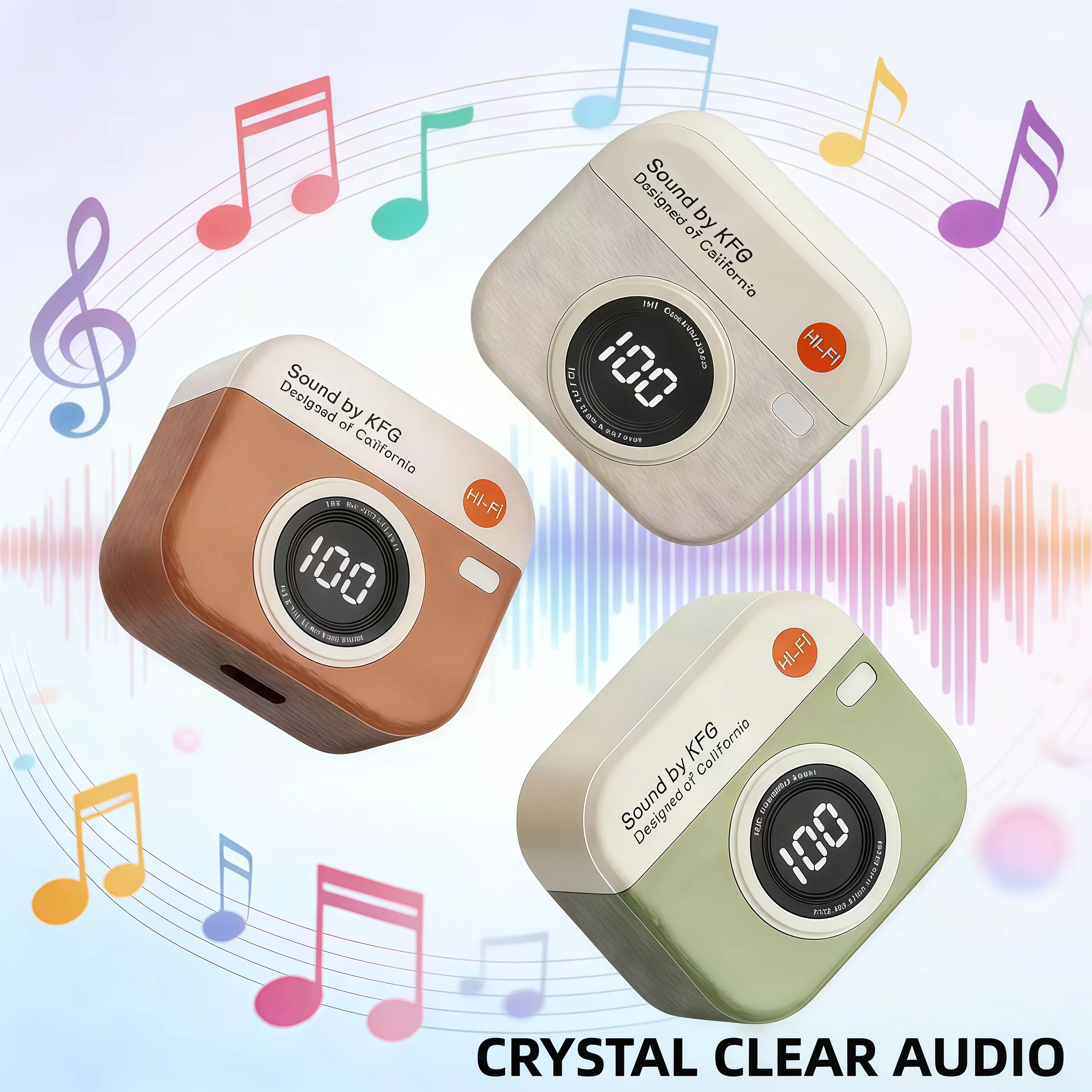 2026New Q86 Wireless Earphone Bluetooth Headphones Sport Stereo  Bluetooth Earbuds for Xiaomi Huawei iPhone Retro Camera Style