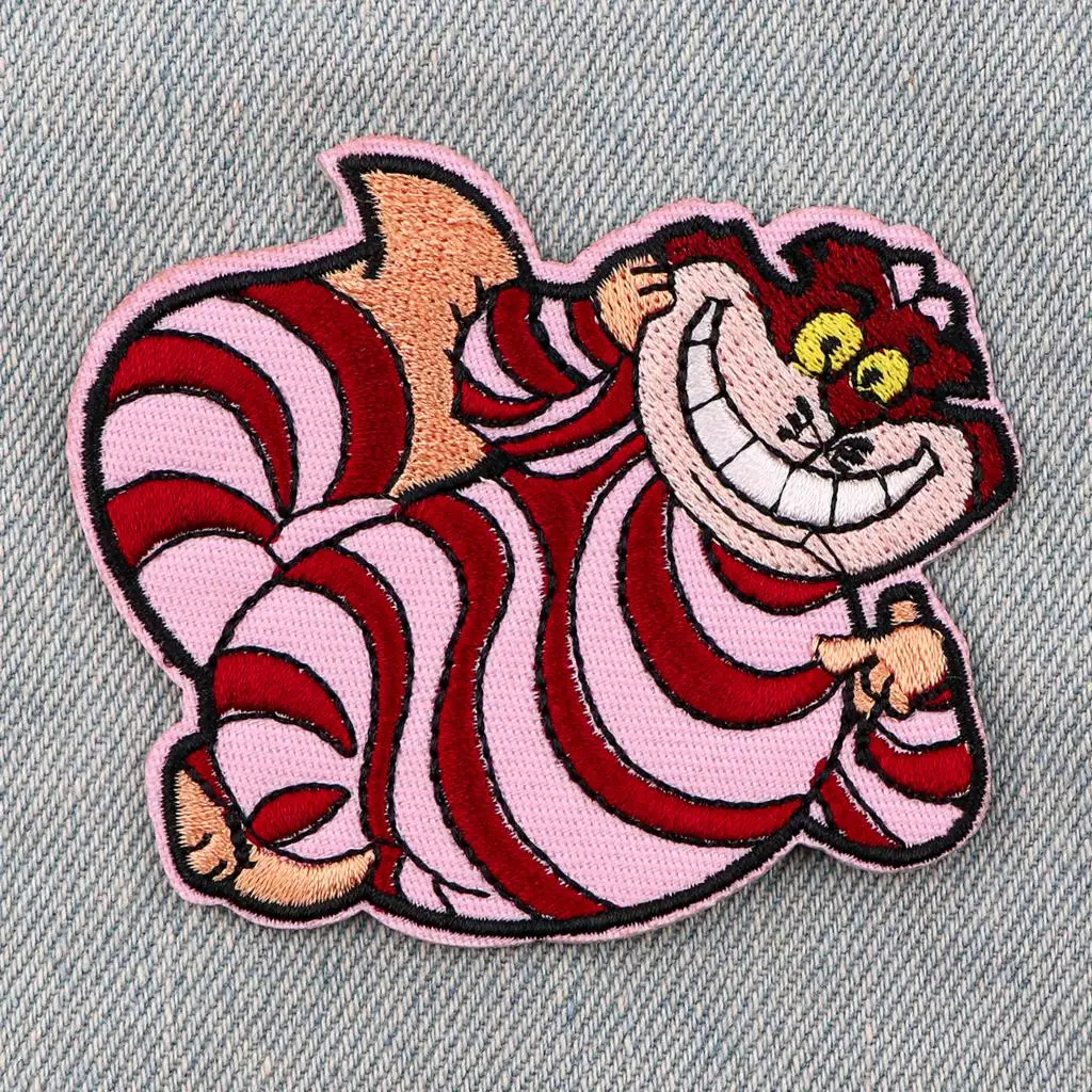 Funny Cartoon Embroidered Patches For Clothing DIY Cute Patch Badge Iron On Patches On Clothes Applique Stickers