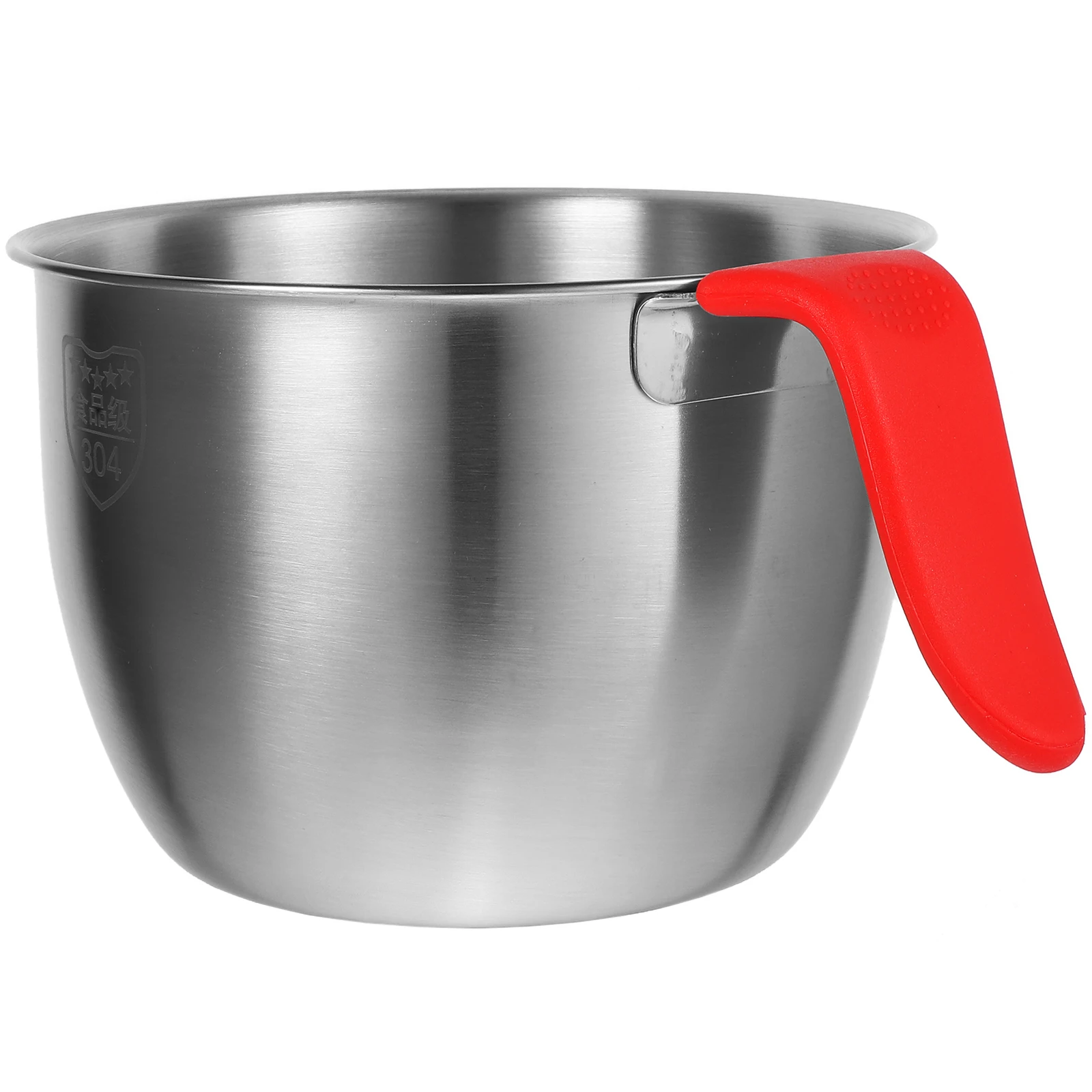 

Stainless Steel Mixing Bowls Large Capacity Beating Basin Kitchen Silicone Fruit Vegetable Salad Serving Bowls Stainless