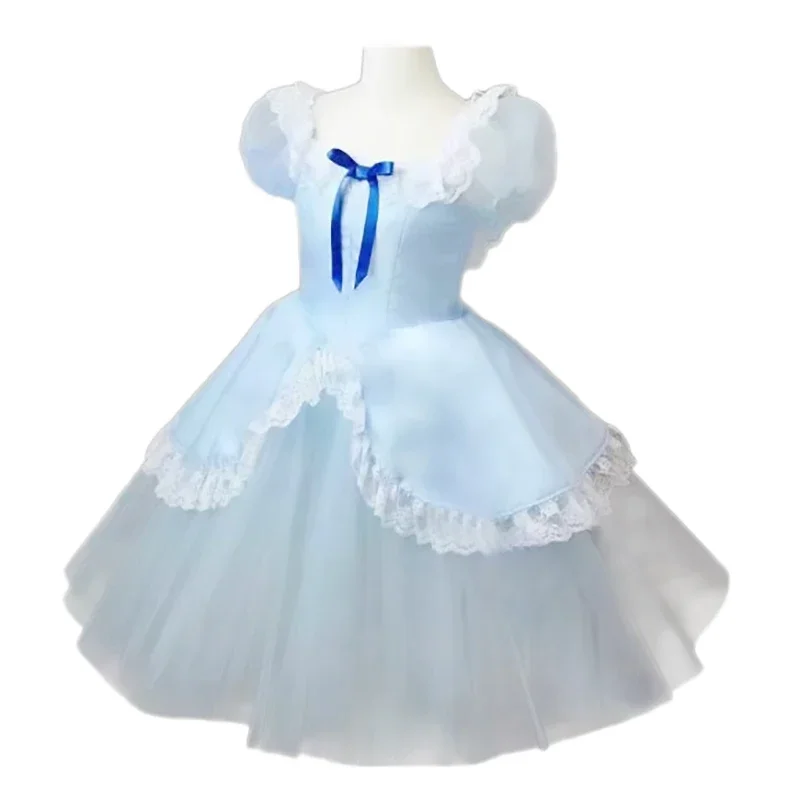 robe-de-ballet-longue-et-romantique-pour-enfant-et-fille-tutu-bleu-vetements-de-performance-fzlake-costume-de-ballerine