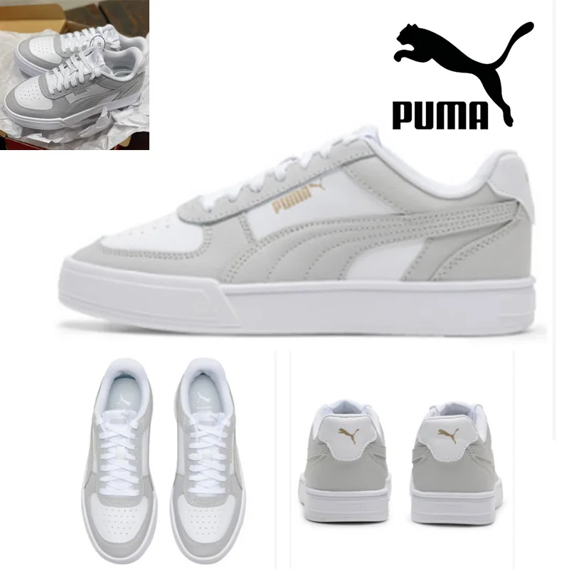 Puma Mid Low Top Classic Fashion Comfortable Lightweight Breathable Non Slip Casual Skateboard Shoes 380810-35