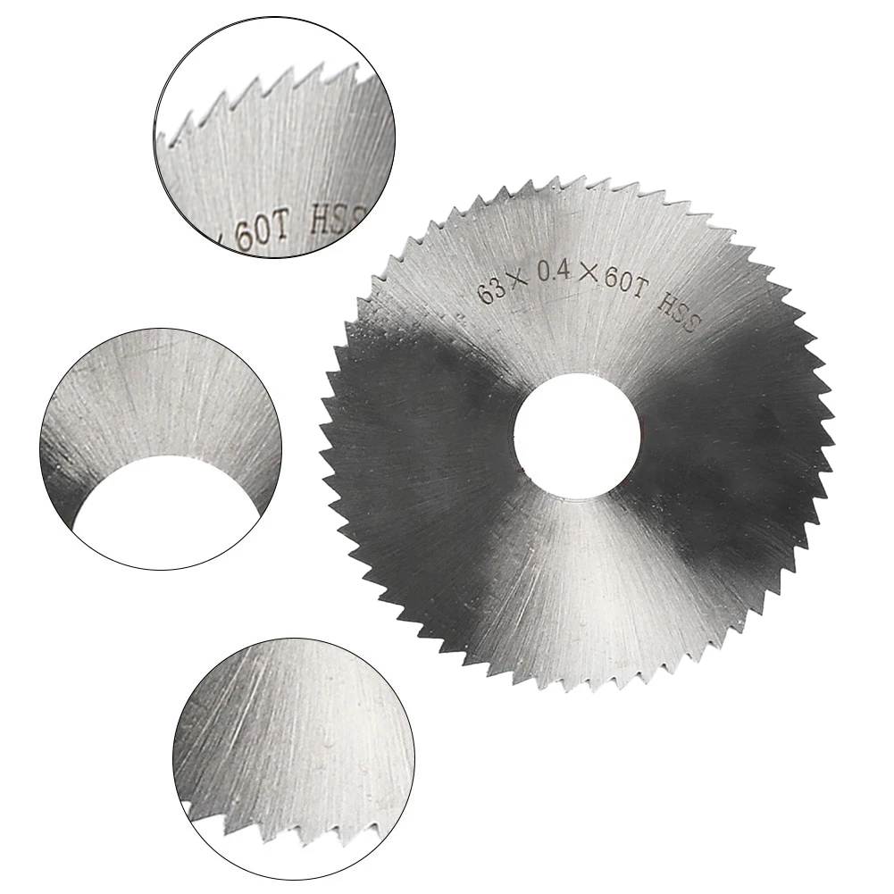 Imagem -05 - Lâmina de Serra Circular para Aço Metal Pedra Fundido Ferro Plástico Madeira Disco de Corte Multiferramenta Ferramenta Elétrica 72t 63 mm 1pc