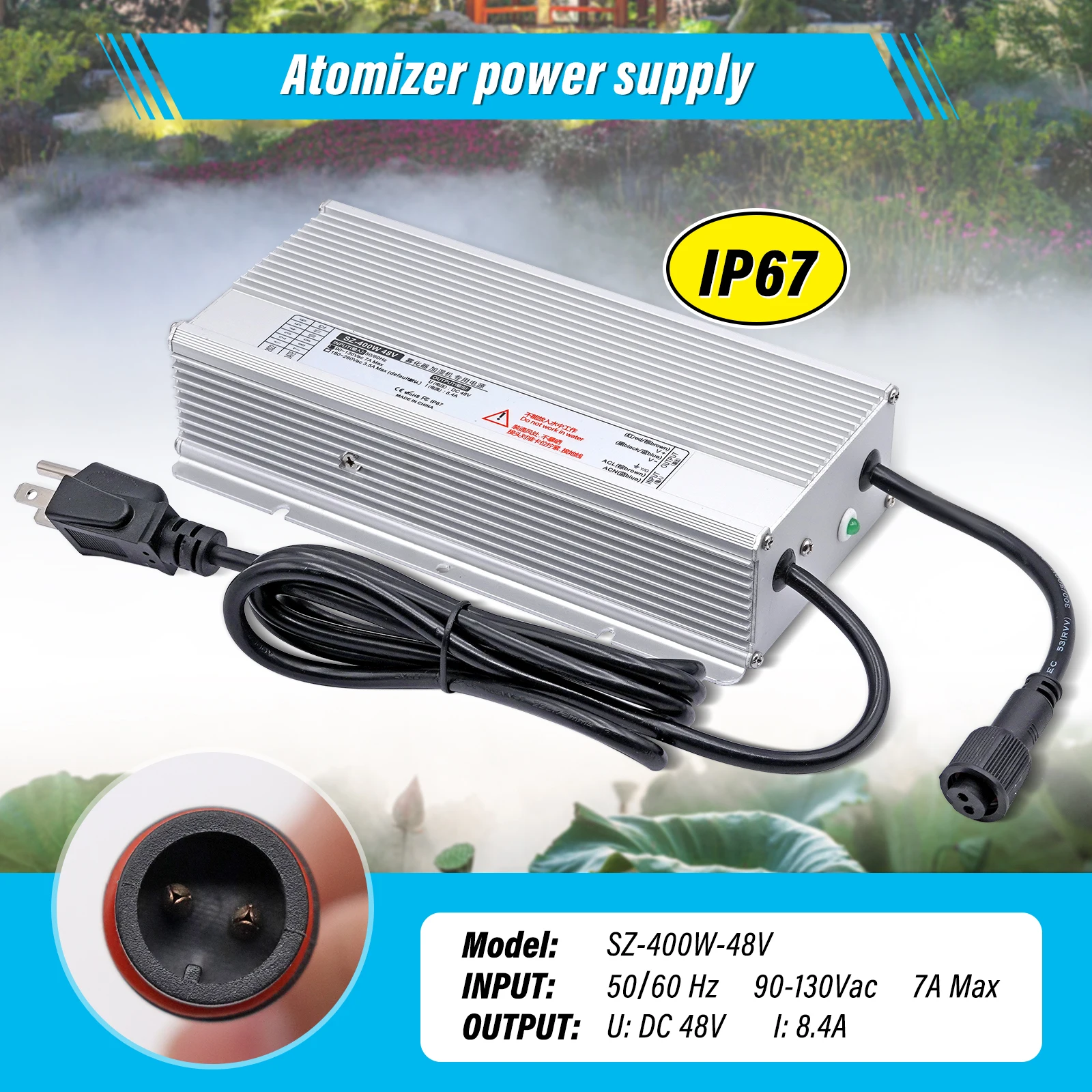 Pelembap udara ultrasonik, pembuat kabut ultrasonik kepala 110V/220v 4/6/8/10/12 untuk rumah kaca untuk hidroponik kualitas tinggi