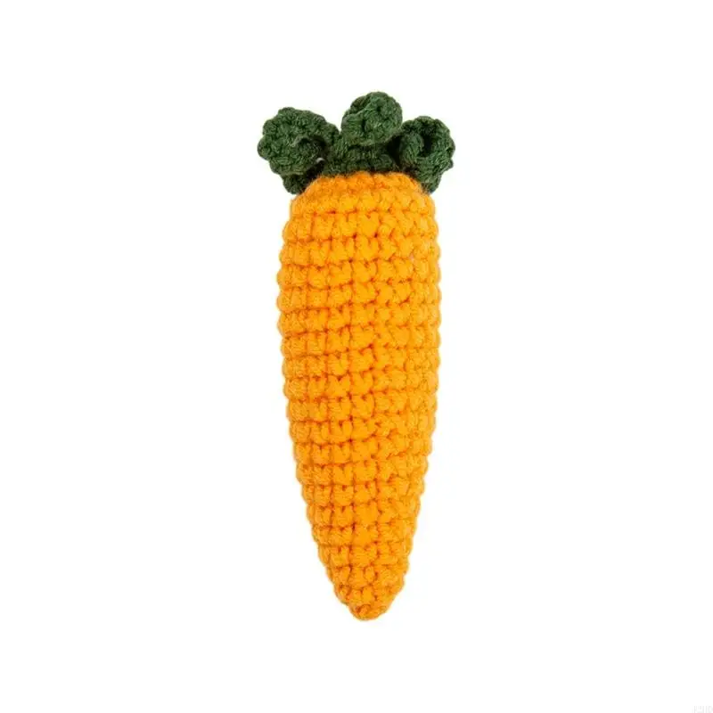 J2HD Photography Props Baby Simulation Carrot Props Ornament Handmade Weaving Toy