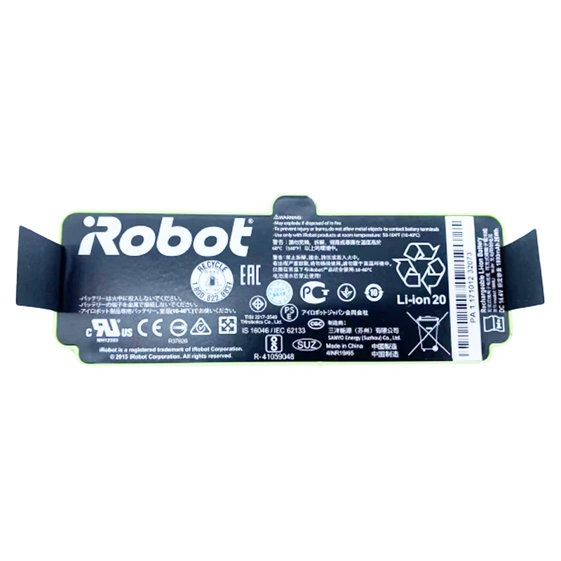 Original Battery 14.4V 2130mAh For iRobot Roomba Battery Roomba 500 600 700 800 Series Vacuum Cleaner iRobot roomba 620 770 580