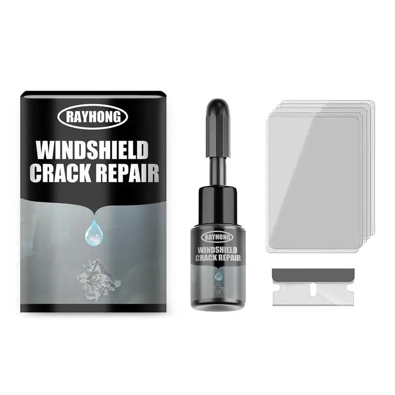 Car Windshield Repair Resin Kit Quickly Repair Cracks Windscreen Break Scratch Restoration Agent Auto Glass Repair Fluid