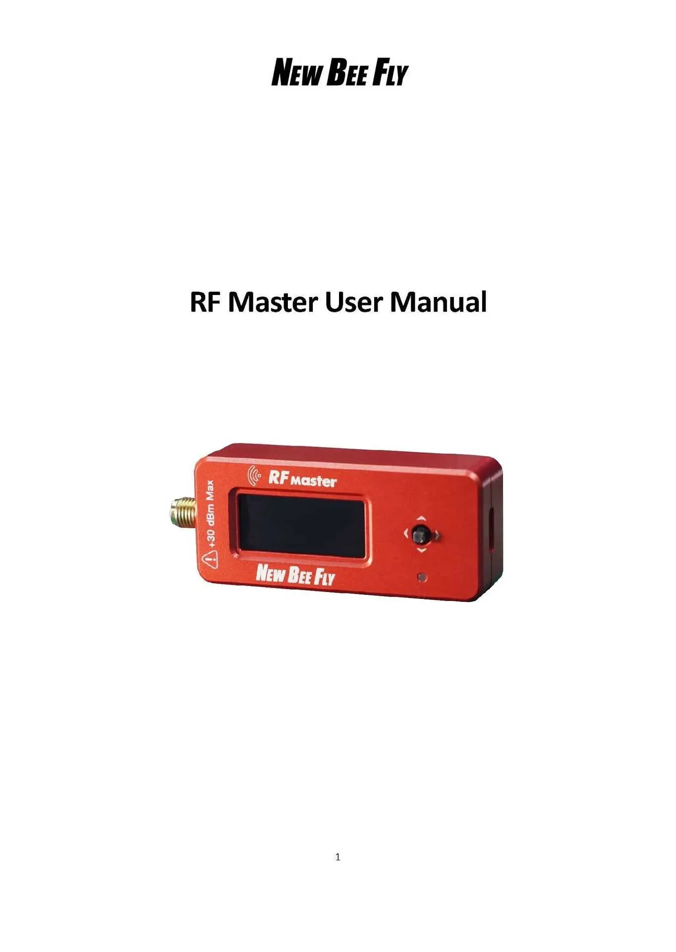 Master Multifunction Frequency Tester V1.0 USB C Charging