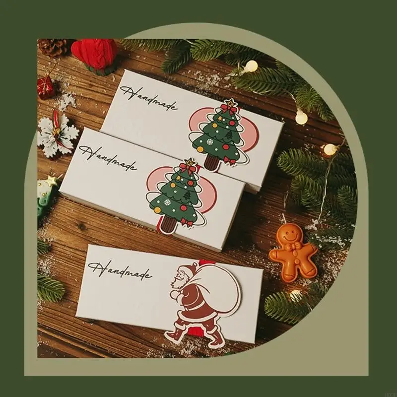 Christmas Scented Gift Set,Christmas Aromatherapys Natural Soys Wax for Christmas Gift Home Decors B03E