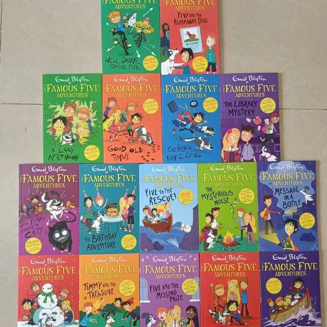 

The famous five adventures of five friends Adventures 16 Boxed English Comic Books