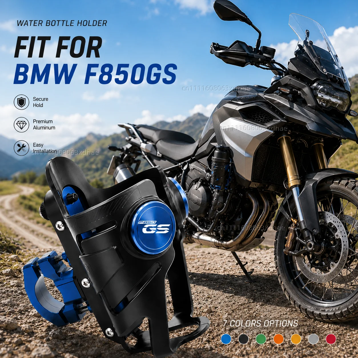 

Motorcycle Water Bottle Holder For BMW F850GS ADVENTURE F850GS Coffee Beverage Tea Cup Support Modification Accessories