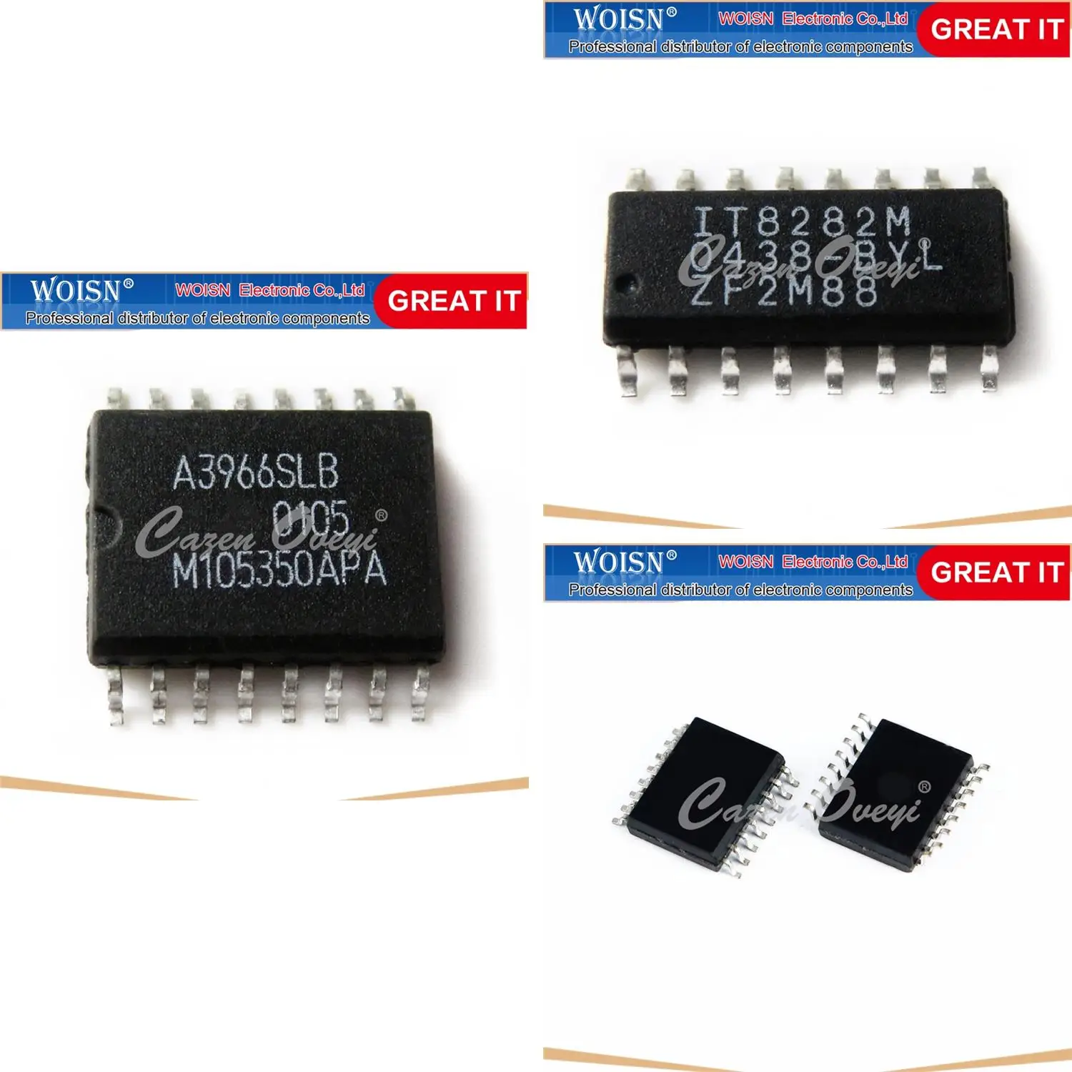 IT8282M-CYL IT8282M IT8282 PCF8591AT PCF8591 A3966SLBT A3966SLB A3966 SOP-16