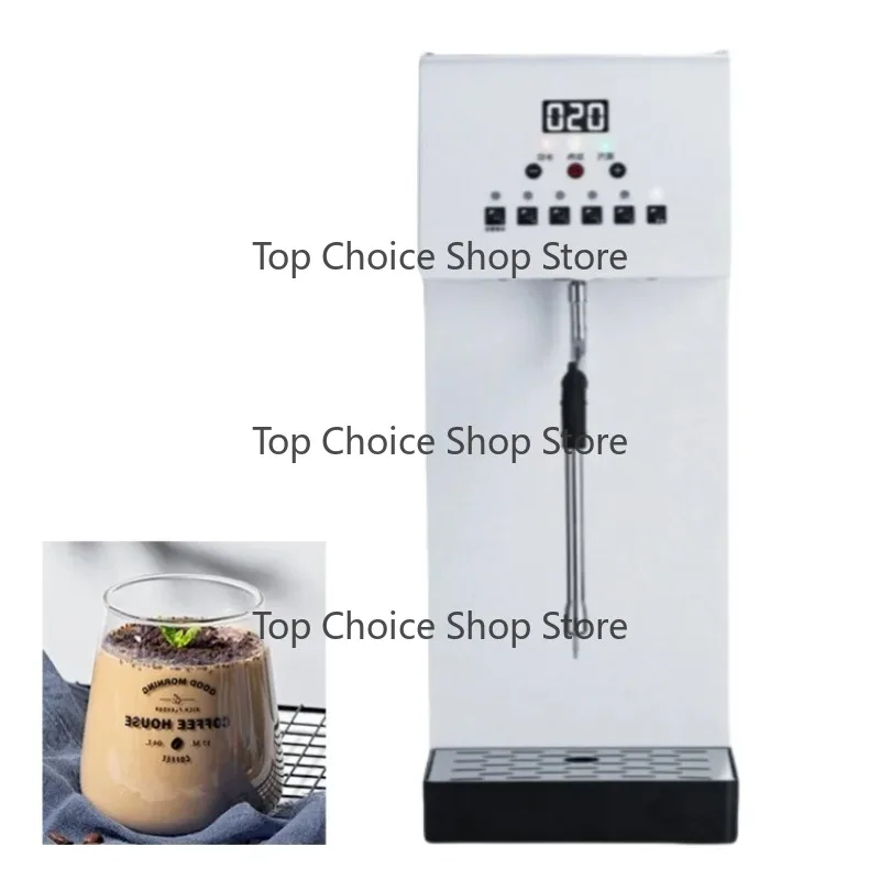Commercial Stainless Steel Electric Coffee Frother & Milk Foaming Machine with Touch Screen Control