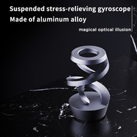 Desktop metal floating gyroscope fidget spinner anti - gravity stress - relieving toy fidget toy edc fidget slider