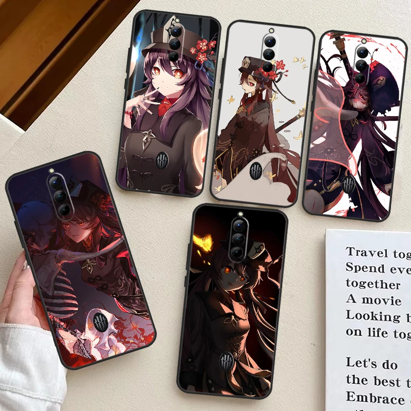 Hu Tao Genshin Impact Phone Case For ZTE Nubia Red Magic 9 Pro 8 Pro Plus 6 7 6S 7S 8S Pro 6R 5S 5G Back Cover