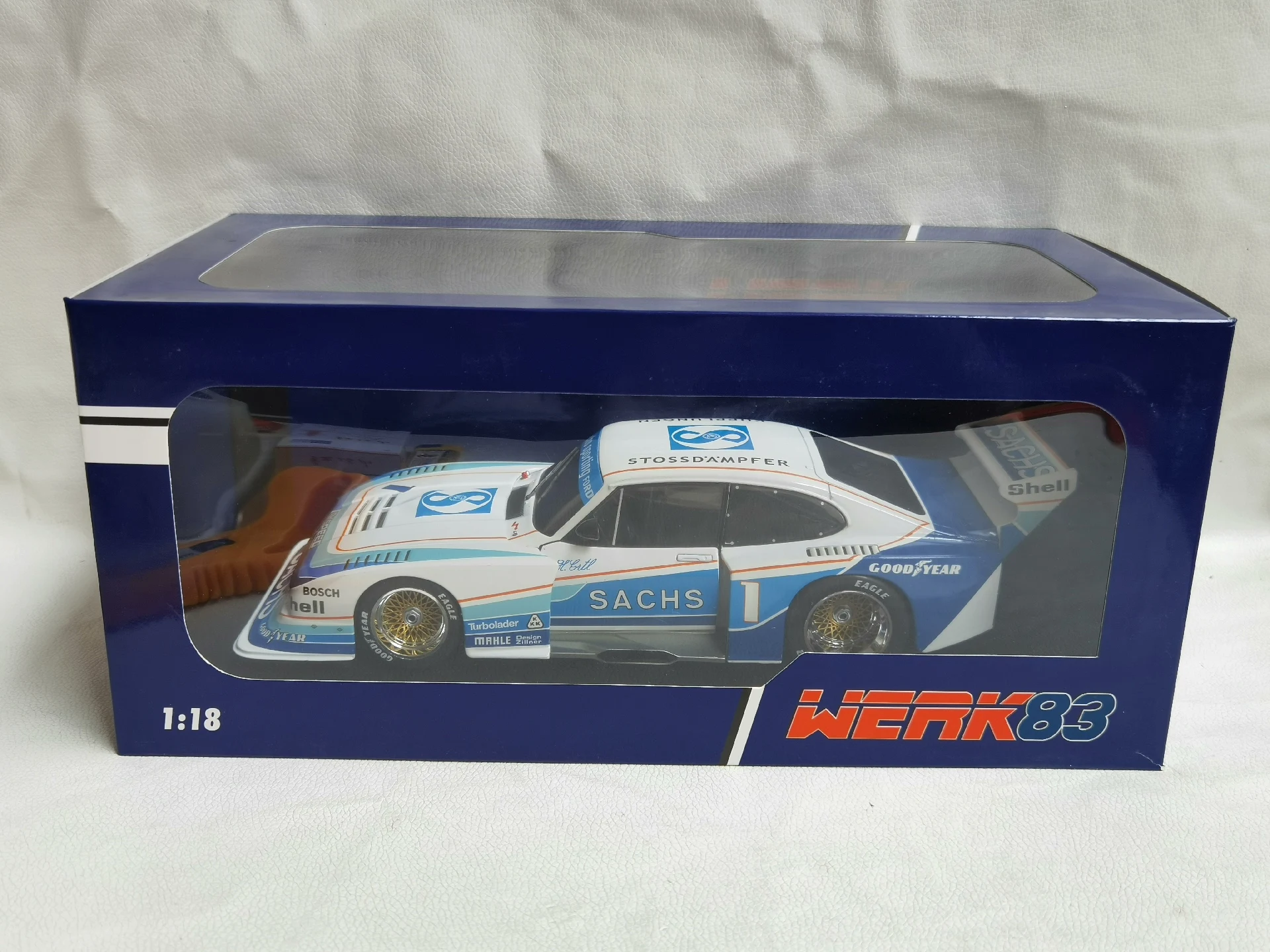 WERK83 Diecast 1/18 Scale FORD CAPRI TURBO GRUPPE 5 #1 Racing Car M3H7 Alloy Car Model