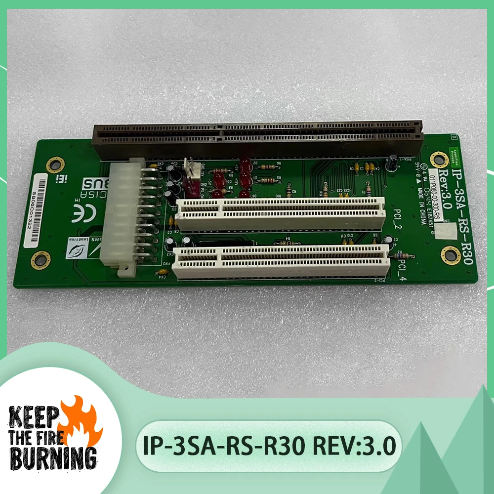

Материнская плата компьютера промышленного управления IP-3SA-RS-R30 REV: 3,0