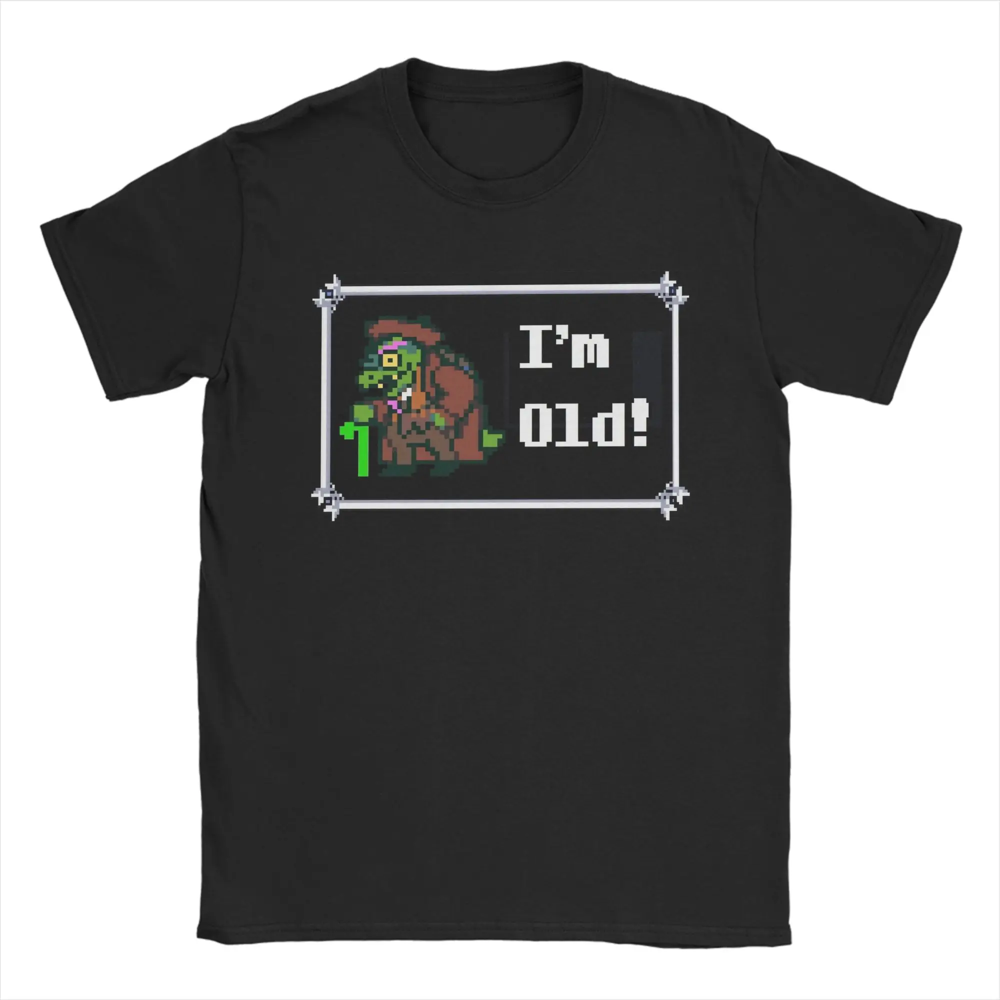 

Gerson I'm Old! Deltarune T Shirt Men's 100% Cotton Fashion T-Shirt O Neck Tee Shirt Short Sleeve Tops Classic