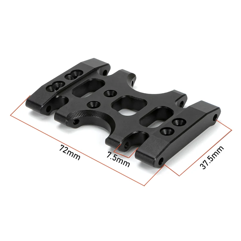 

X65A_LCG Metal Skid Plate and Side Pedal Rock Slider for 1/10 RC Crawler Car Axial SCX10 Lower Center of Gravity Chassis