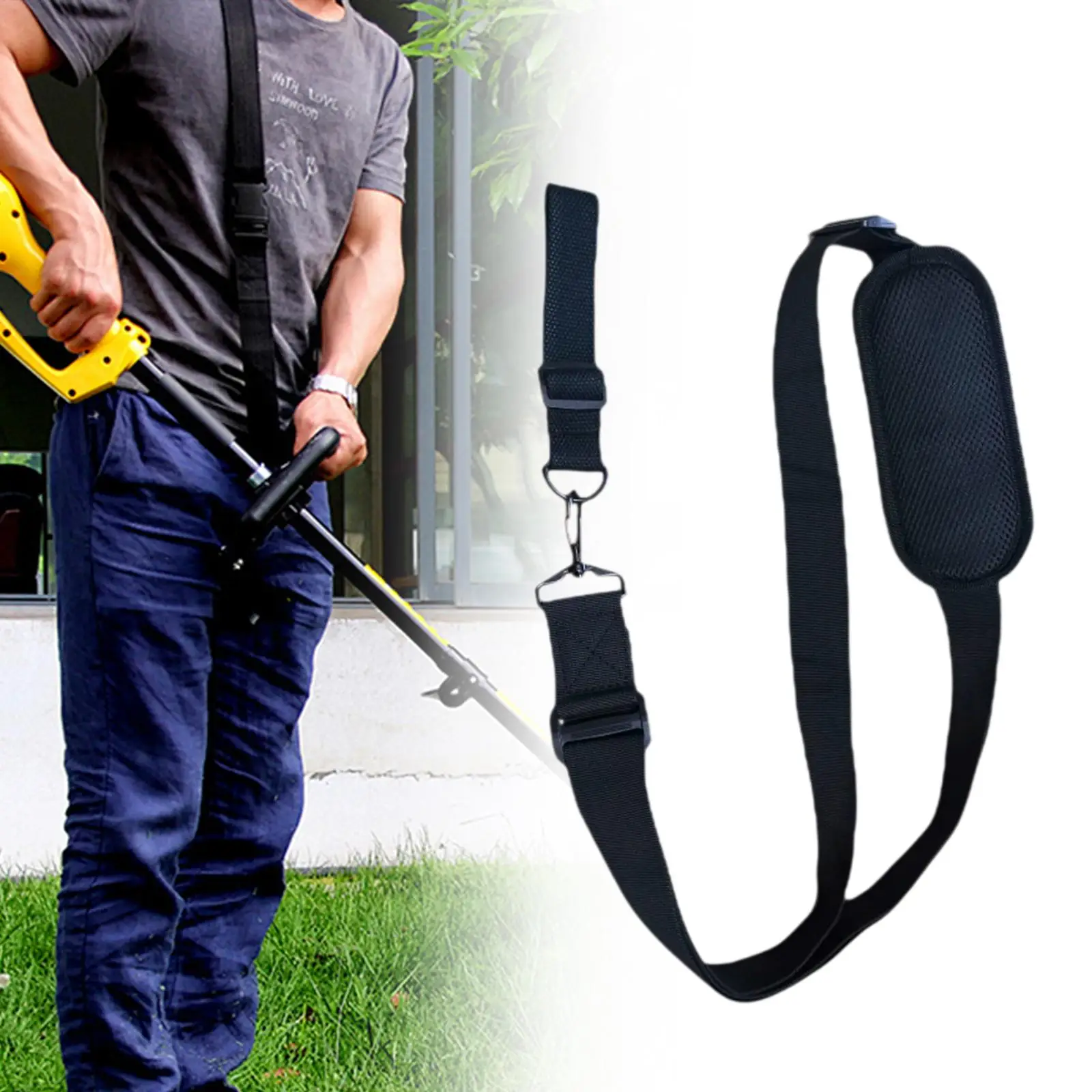 

Trimmer Strap Breathable Gardening Accessory Save Effort Leaf Blower Strap