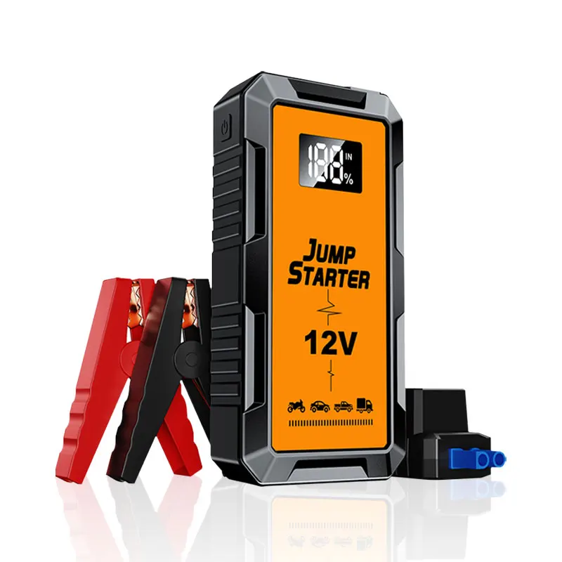 عالية الطاقة 2000A جهاز البداية 12 فولت سيارة الانتقال كاتب البنزين الديزل شاحن سيارة كاتب الكابلات لبطارية السيارة الداعم المغفل