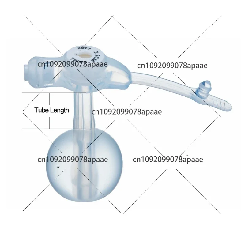 Medical Grade Gastric- jejunal stomach silicone low profile gastrostomy feeding tube 12fr 24fr