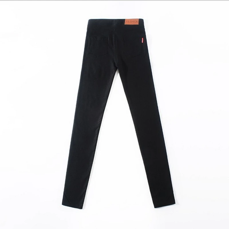 Women's Slim Fit Bla Pencil Pants  New Sle Elastic Loose Fit plus Size Casual Long Trousers for Young Ladies