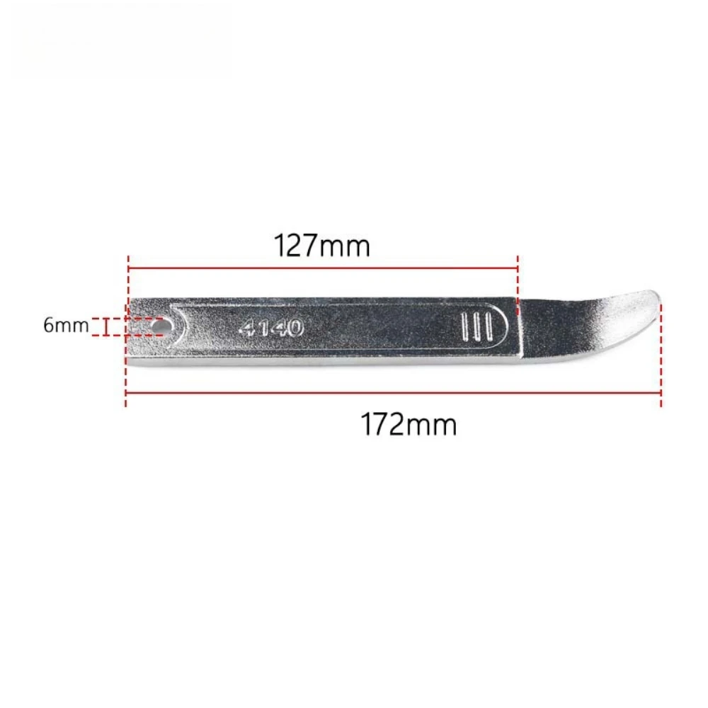Stainless steel Pry Tool Automotive Panel Removal Tool Lightweight Bent Tip Prevent Breakage 4140 for Center Consoles