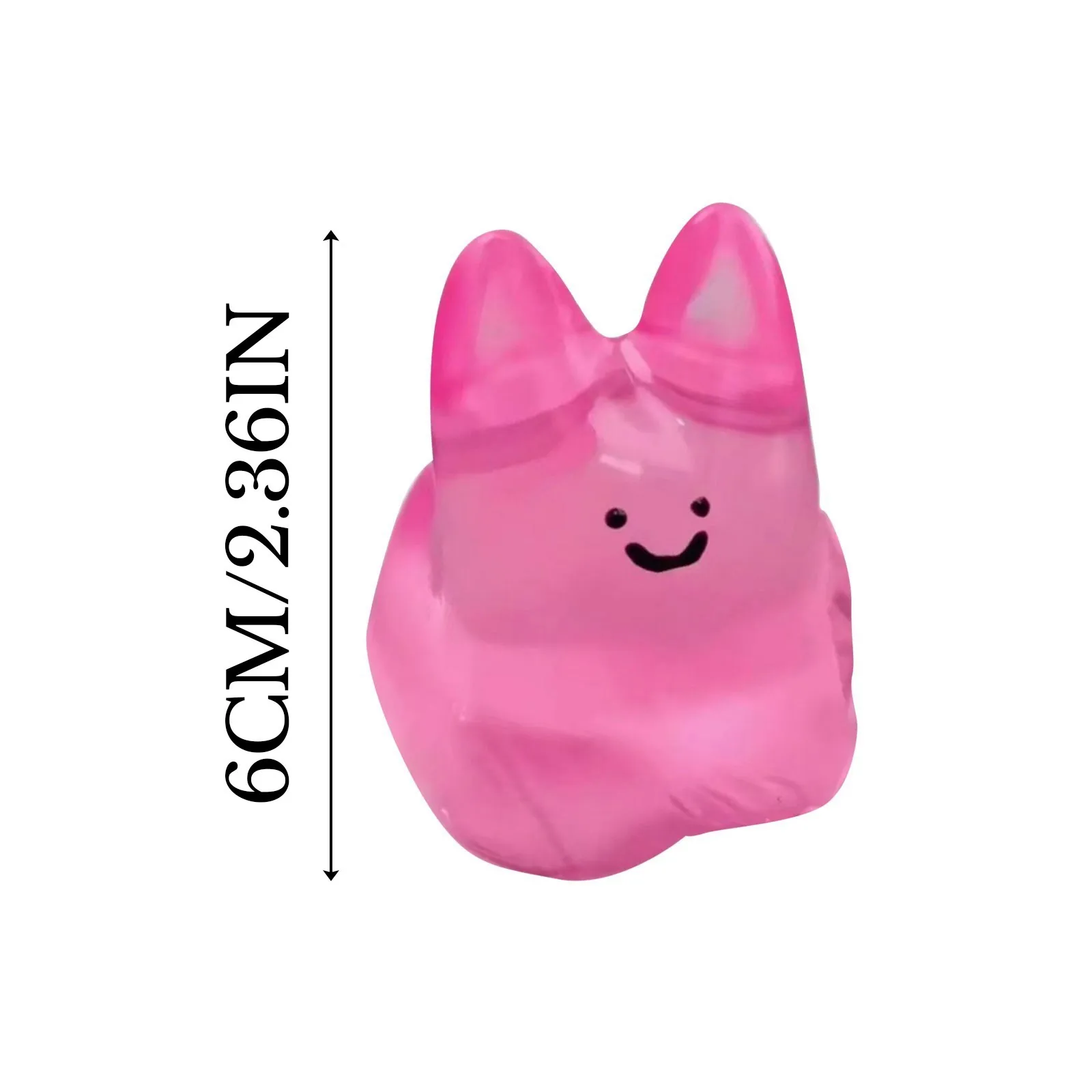 Crystal Bubble Rabbit Squeeze Fun Kleine Gift Release Druk Trage Rebound Desktop Home Decoratie Decor Kinderspeelgoed