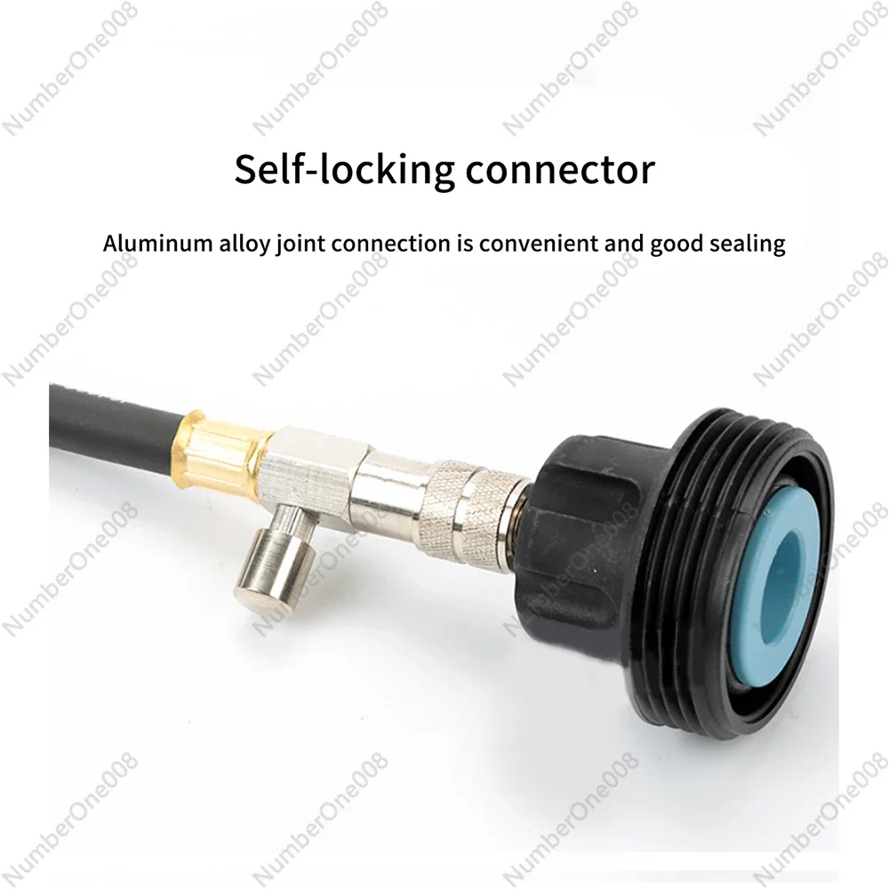 Auto Antifreeze Filling Tool Water Tank Pressure Side Leak Tester Water Tank Leak Detection General Test Pressure Gauge