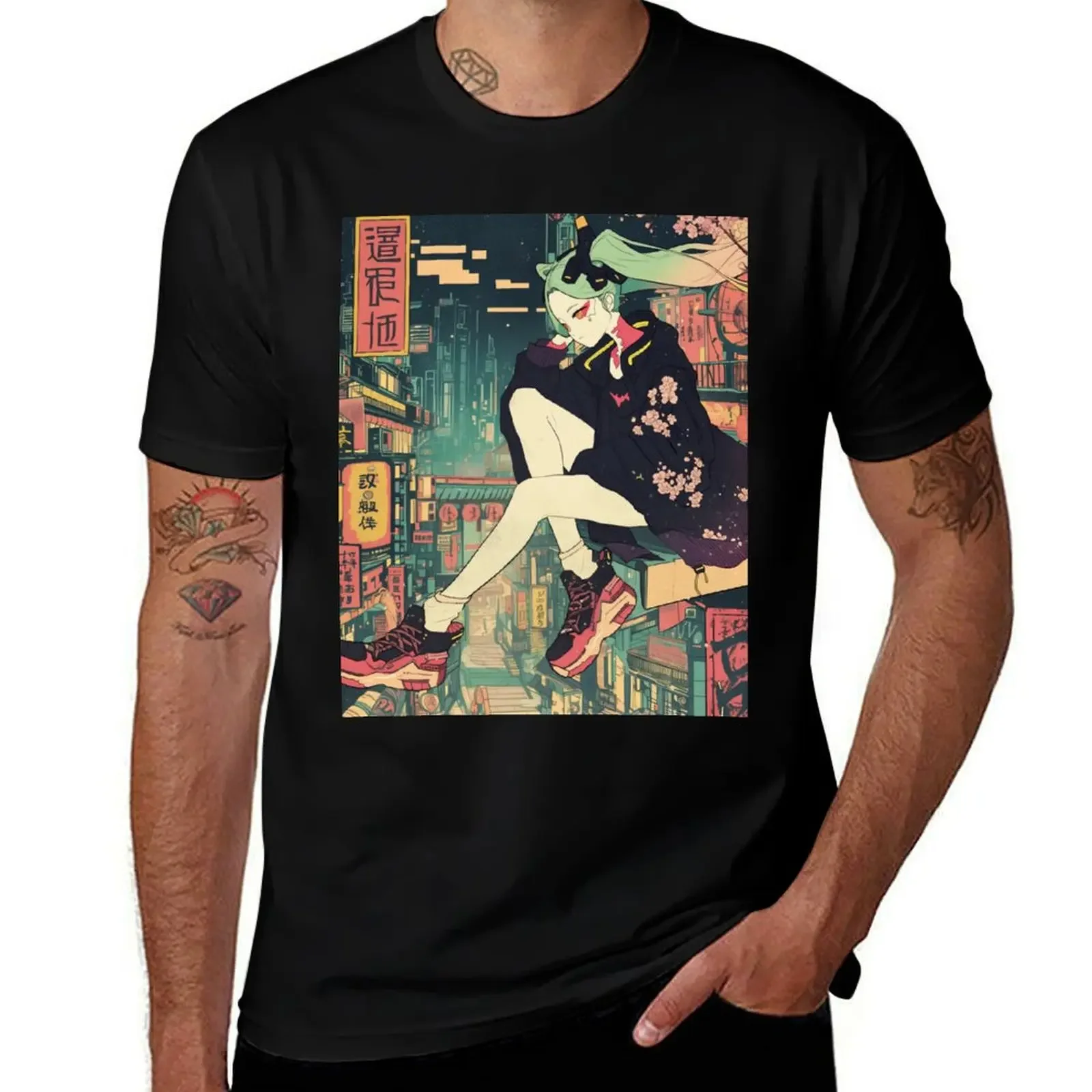 Traditional Rebecca T-Shirt korean fashion essential t shirt baggy shirts basketball graphic tees mens t shirts pack