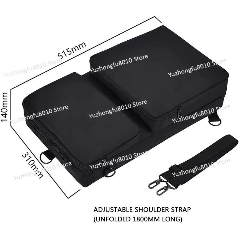 

Suitable for Pioneer DDJ400 FLX4 SB3 controller Roland DJ-202 disc player storage bag soft shell backpack