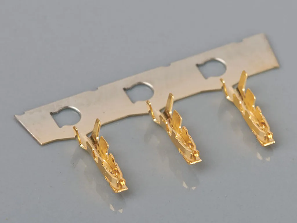 （50pcs）5040520298 MOLEX 1.50mm Pitch, Pico-Lock Female Crimp Terminal, Gold (Au) Plating, 30-32 AWG, Reel