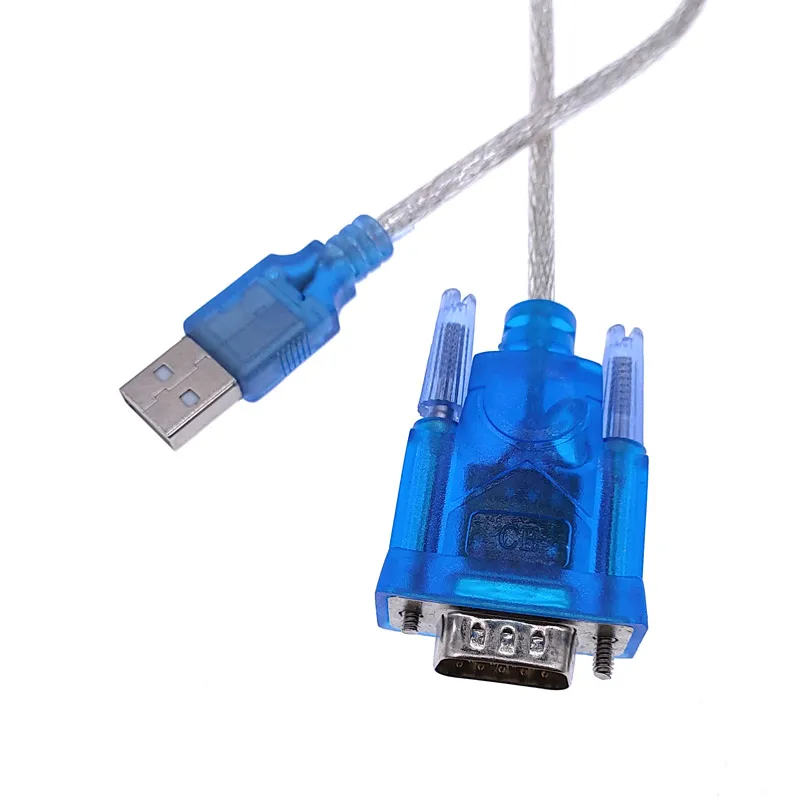 1Pcs CH340 USB to RS232 Serial Port DB9 Cable 9Pin Serial COM Port Adapter Convertor Support Windows7 64