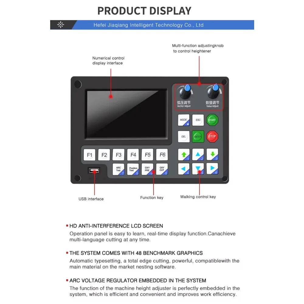 Anzahlungspreis Mini tragbare tragbare CNC-Flammenplasmaschneidemaschine vollautomatisch und halbautomatisch