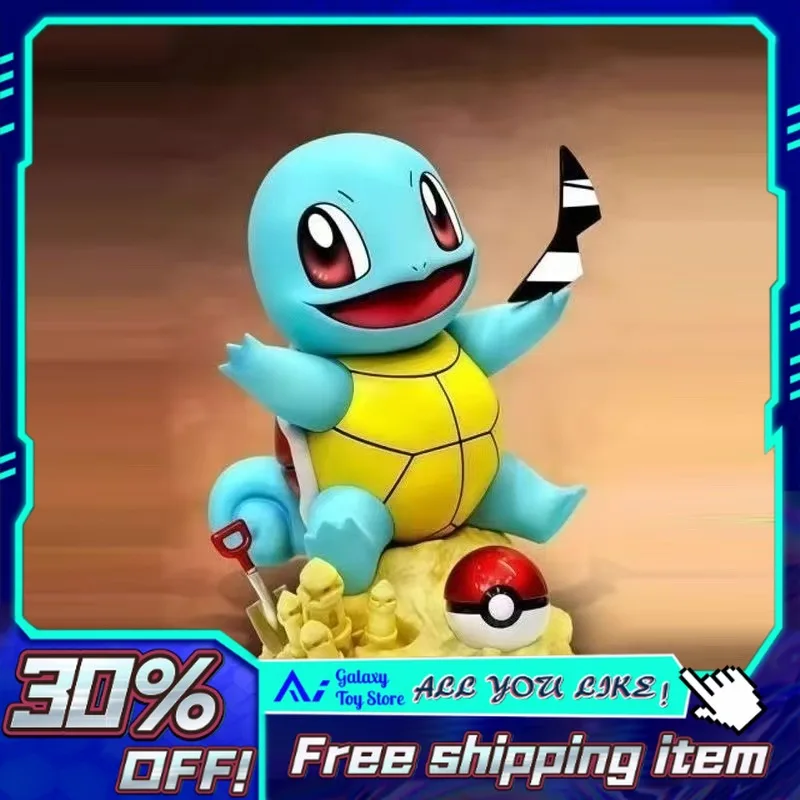 

10cm InStock Pokémon Squirtle Figurine Desktop Decoration Model Perfect Christmas Birthday New Year Gift for Pokémon Fans Anime
