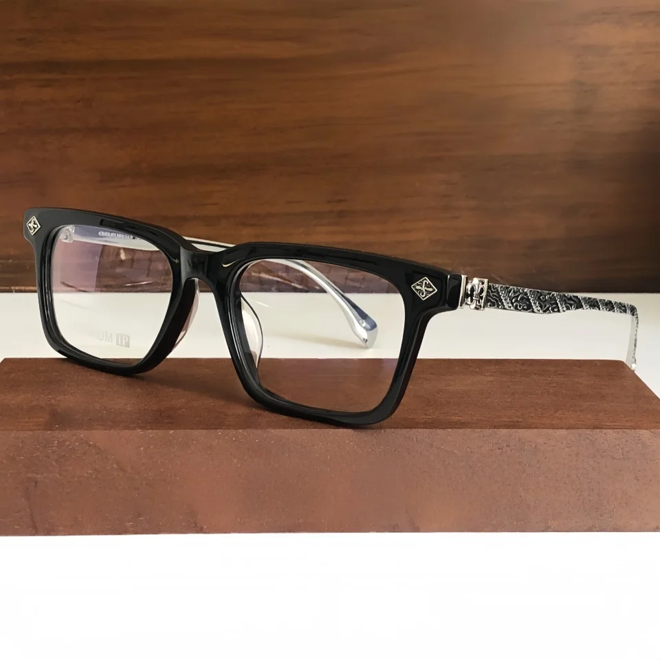 

Модные мужские очки в оправе, женские роскошные брендовые дизайнерские очки с рисунком дракона, трендовые индивидуальные очки по рецепту, анти-синий свет, стекло для близорукости