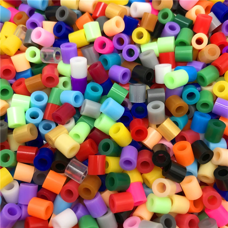 1000pcs/PACK 5.0mm Perler Beads Fuse Hama Beads for Diy Handmade Gift Home Decoration Jigsaw Puzzle