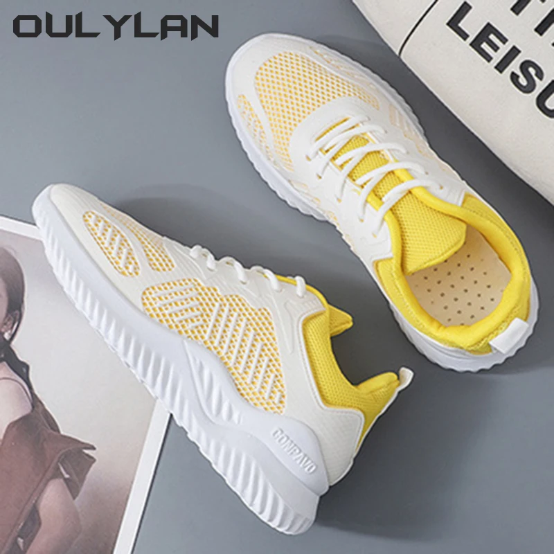 

2024 Running Shoes Spring/Summer Sports Women Shoes White Alpha Coconut Casual Mesh Sneaker Breathable Women's Shoes A005