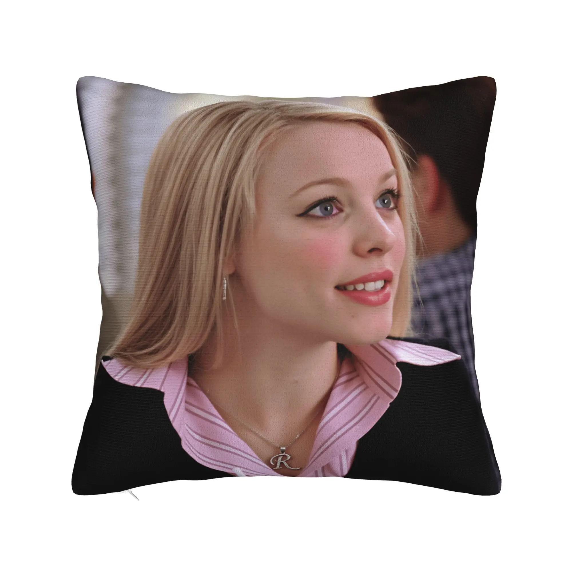 M-Mean Girls B-Burn Book Pillow Cover  Retro Trendy Pillow Case For Office Car Home Decor Soft Cushion Cover Gift