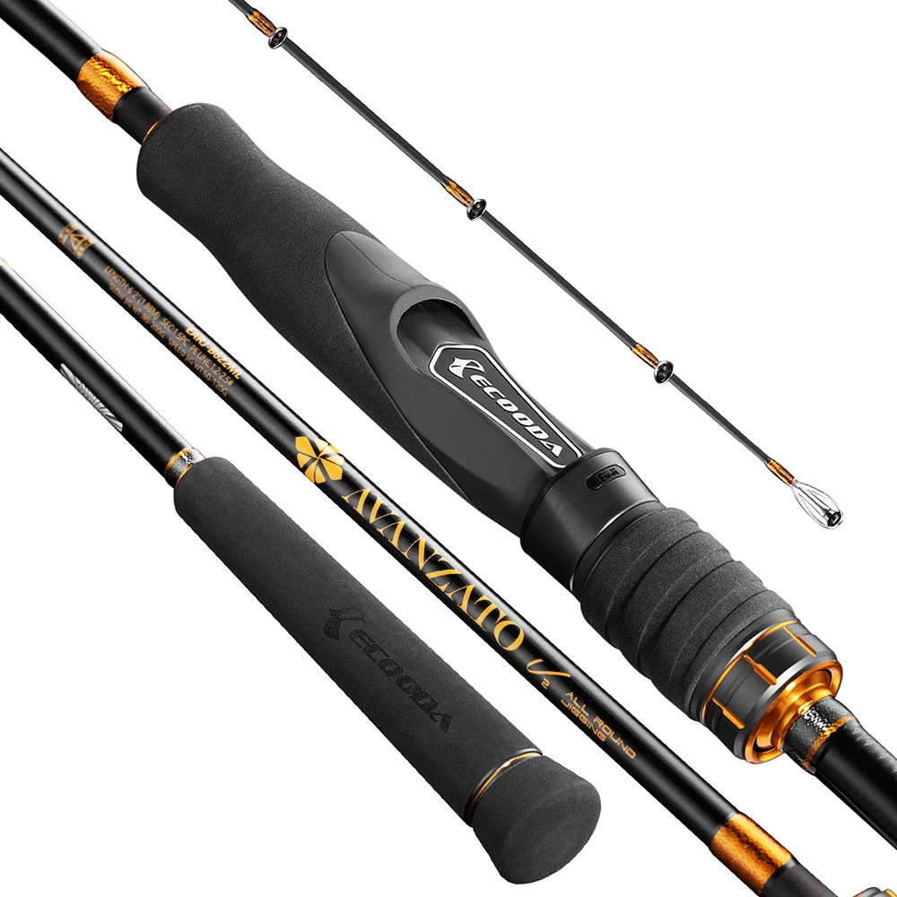 

High Quality Nearshore Fishing Rod All-Purpose Jigging Rod High Toray Carbon Fiber 1.5 Section Casting Rod Fishing