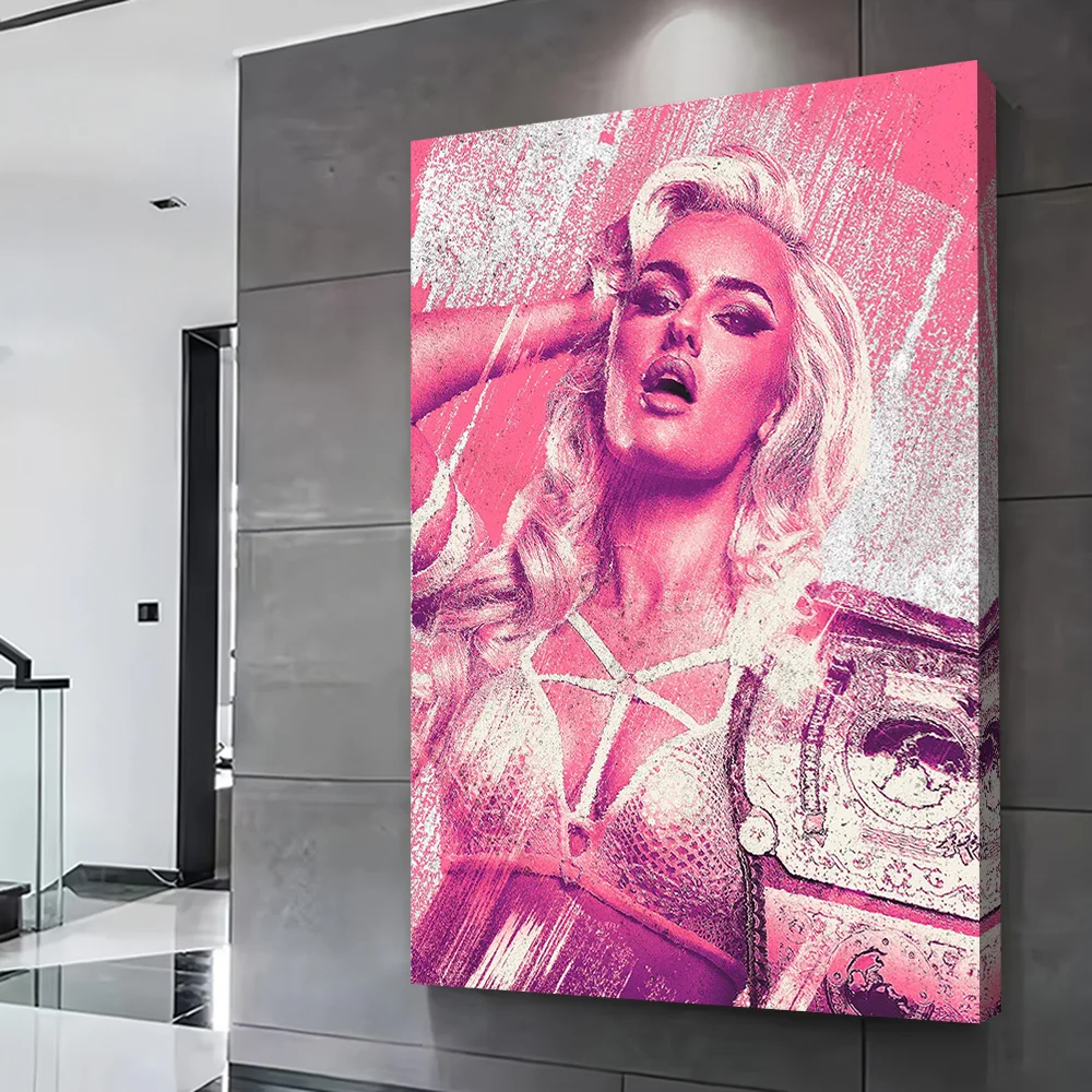 Mariah May WWC Poster Customizable Printed Canvas Painting Wall Art Gift for Decorative Paintings Luxury Decoration Wand Deko