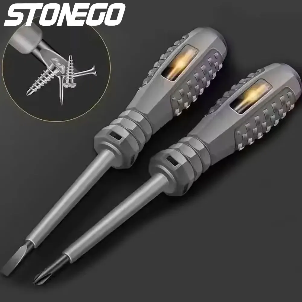 Voltage Detector Pen Multifunctional Electrician Screwdriver High Torque Induction Wire Breaker Hand Tool