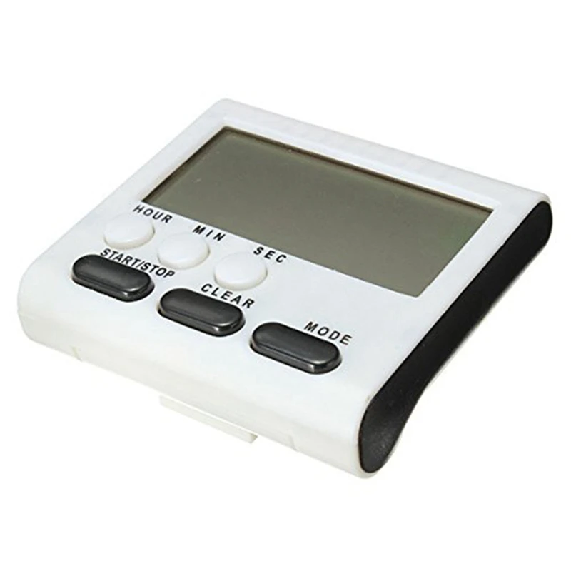 RISE-2X Digitale Ei Timer/Keuken Timer Met Luid Alarm, Up En Down Functie, Magnetische Stand, Zwart