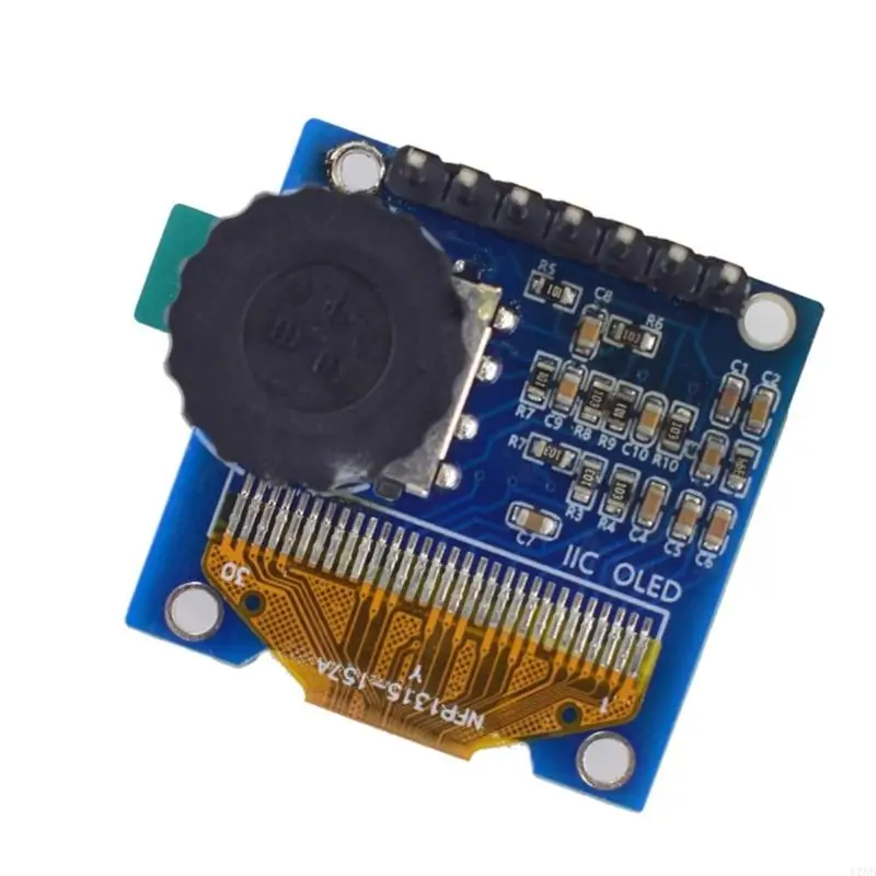 128x64 Miniature 0.96Inch LCD Monitor Display Module With Rotary Encoding