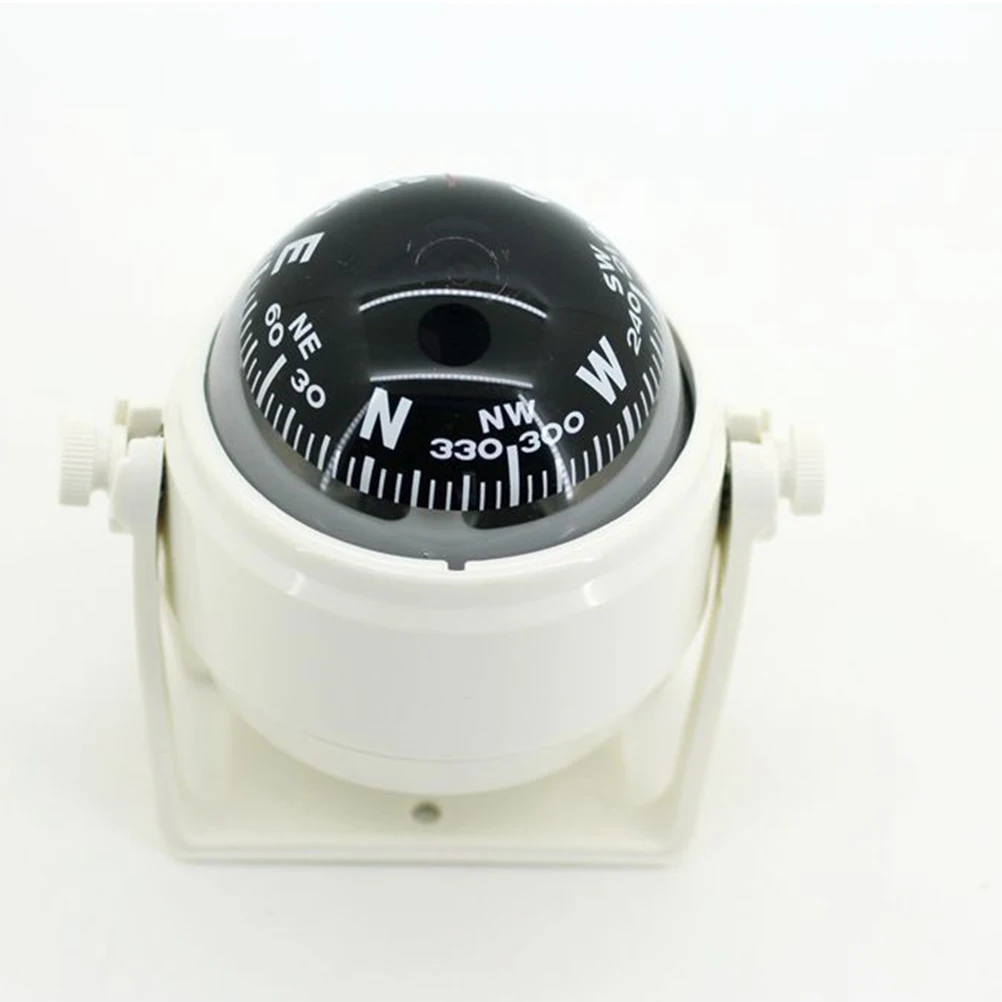 

Portable Black Sphere Compass For Hiking Camping Survival Outdoor Navigation Orienteering Professional Marine Vehicle-Mounted