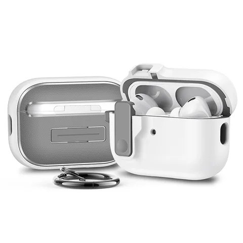 Противоударный чехол для AirPods 3/4 и Pro 1/2 с защитным замком — фото товара