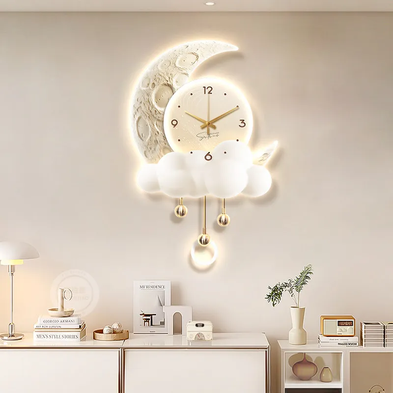 Luxury Digital Wall Clocks Restaurant Fashion Creative Design Bedrooms Modern Clock Wall Living Room Reloj De Pared Wall Decor