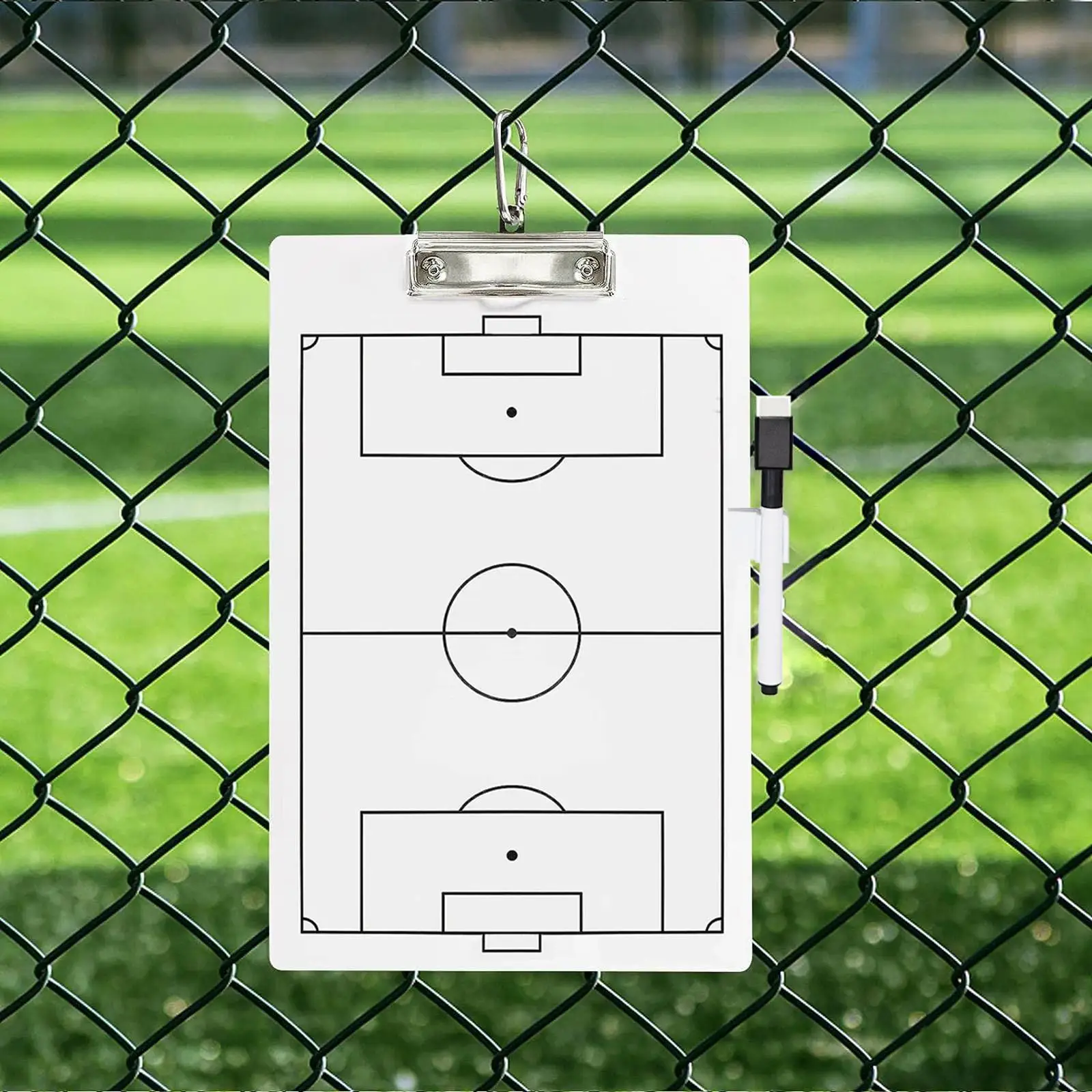 Fußball Coaching Board Guidance Training Tool Strategie Tactic Klemmbrett