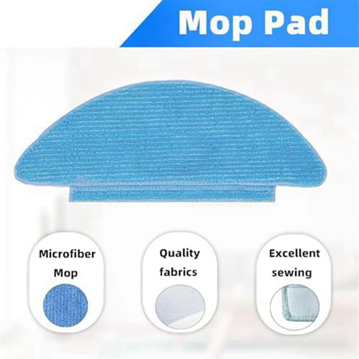 10Pcs Mop Cloth for L9000 for SL60D SL61 and SG60 for L6 Nex Household Vacuum Cleaner Accessories image 2