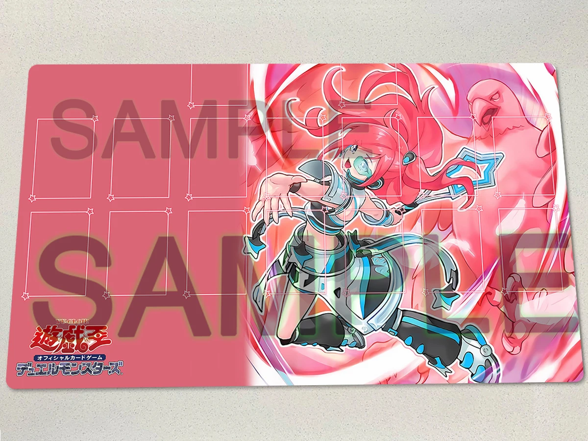 YuGiOh Argostars - Glorious Adra Playmat Swift Capane TCG CCG Mat Argostars - Lightning Tydeu Trading Card Game Mat Mouse Pad